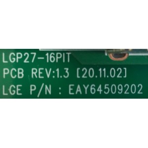 FUENTE PARA MONITOR LG / NUMERO DE PARTE EAY64509202 / LGP27-16PIT / 64509202 / MODELO 40UP95C-WY.AUSOMPN